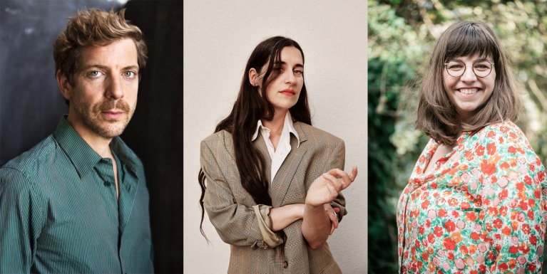 Links: Ramsey Nasr - Midden: Eefje De Visser - Rechts: Annelies Moons